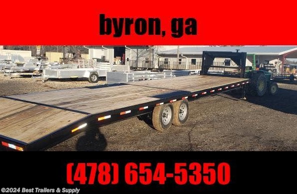 2023 Down 2 Earth 102 X 34 deckover gooseneck carhauler trailer non available in Byron, GA