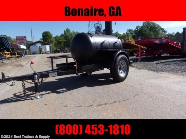 2021 Bubba Grills 175R38 Reverse Flow BBQ smoker trailer available in Byron, GA