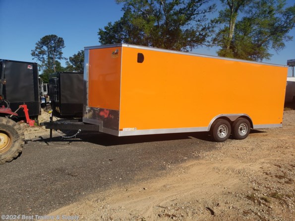 2024 Covered Wagon 8.5X20 Ramp Door Car Hauler trailer enclosed available in Byron, GA