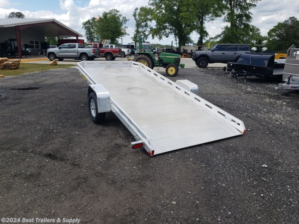 2025 Aluma 7814Tilt-S single axle utv trailer available in Byron, GA