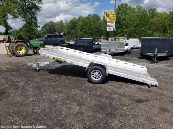 2025 Aluma 7814Tilt-S single axle utv trailer available in Byron, GA