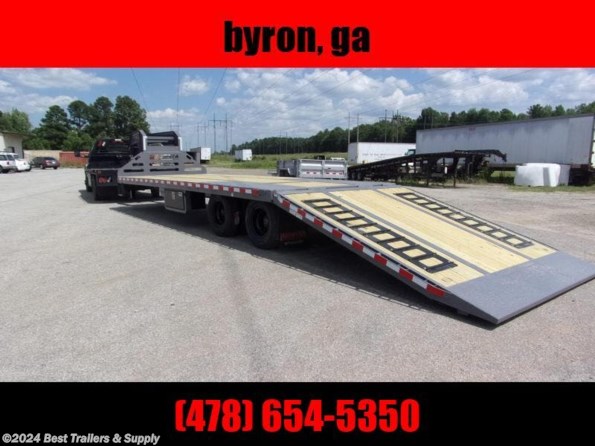 2024 Midsota 102 X 32 Gooseneck hdy power dove tailer flatbed t available in Byron, GA