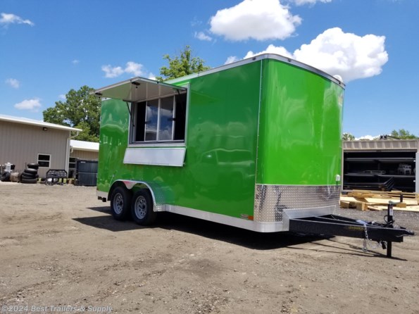 2024 Covered Wagon 7X16 concession trailer w sinks and power available in Byron, GA
