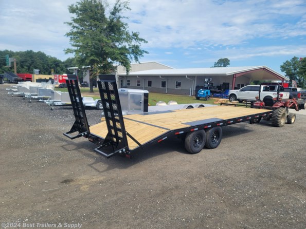 2024 Down 2 Earth 20+4 deckover flatbed trailer available in Byron, GA