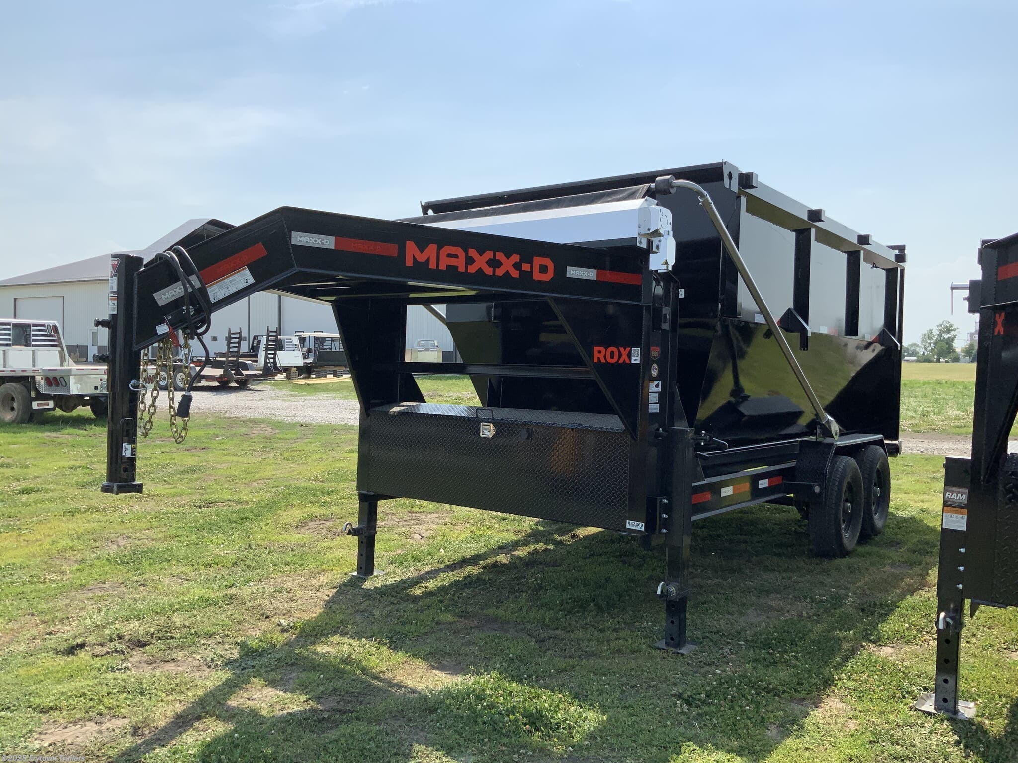 6x14 RollOff Trailer for sale New MAXXD ROX TrailersUSA