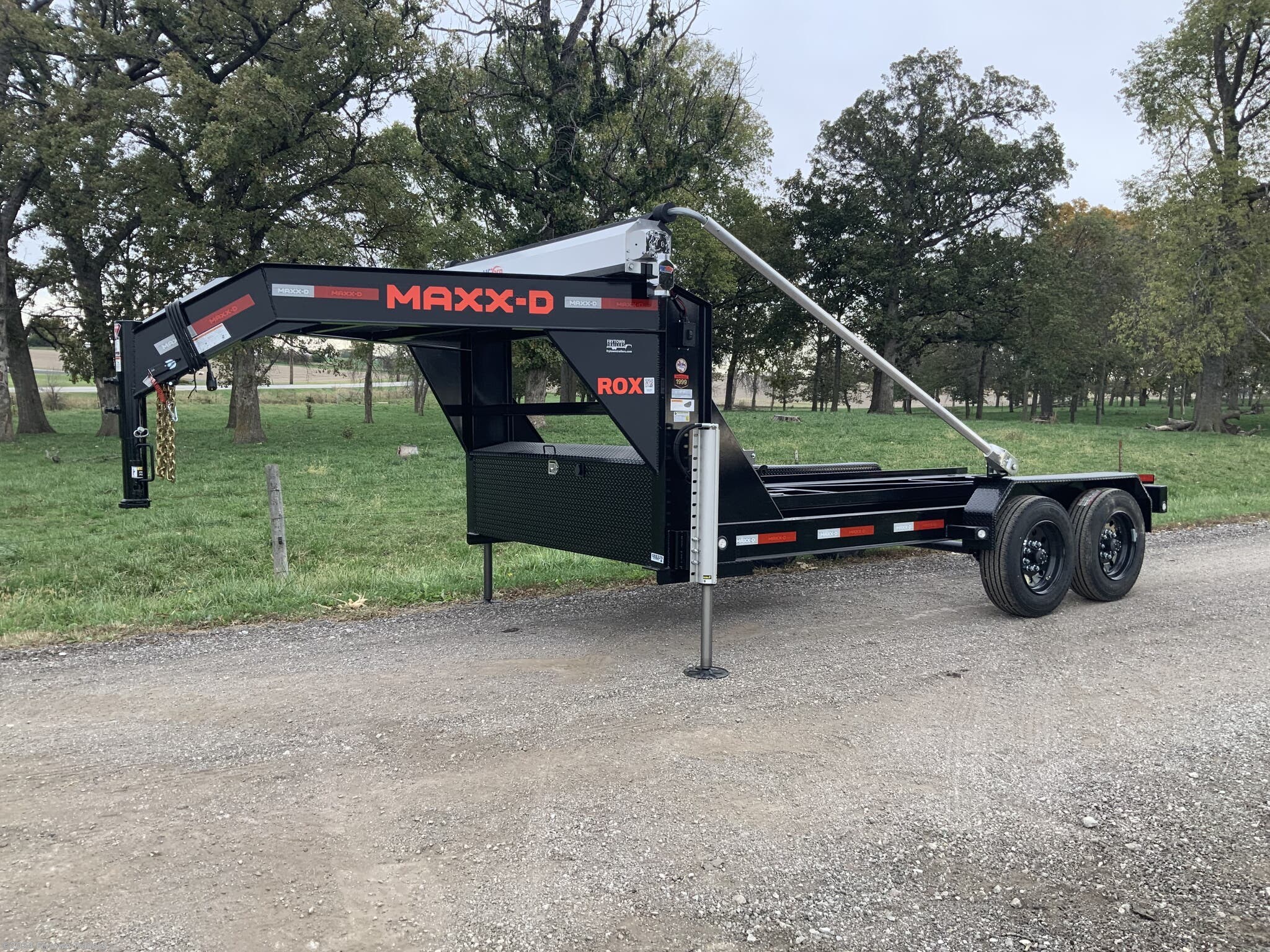 6x14 Roll Off Trailer For Sale New Maxxd Rox Trailersusa 4485