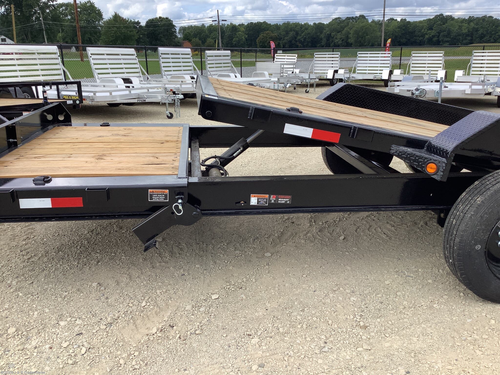 X Tilt Deck Trailer For Sale New Load Trail Th X Tilt N Go