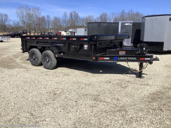 2024 Load Trail DL 83" x 14' Tandem Axle Dump Low-Pro Dump 24" Sides available in Orrville, OH