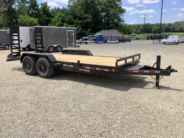 2024 Triple Crown 7X18 CAR HAULER 14K available in Orrville, OH