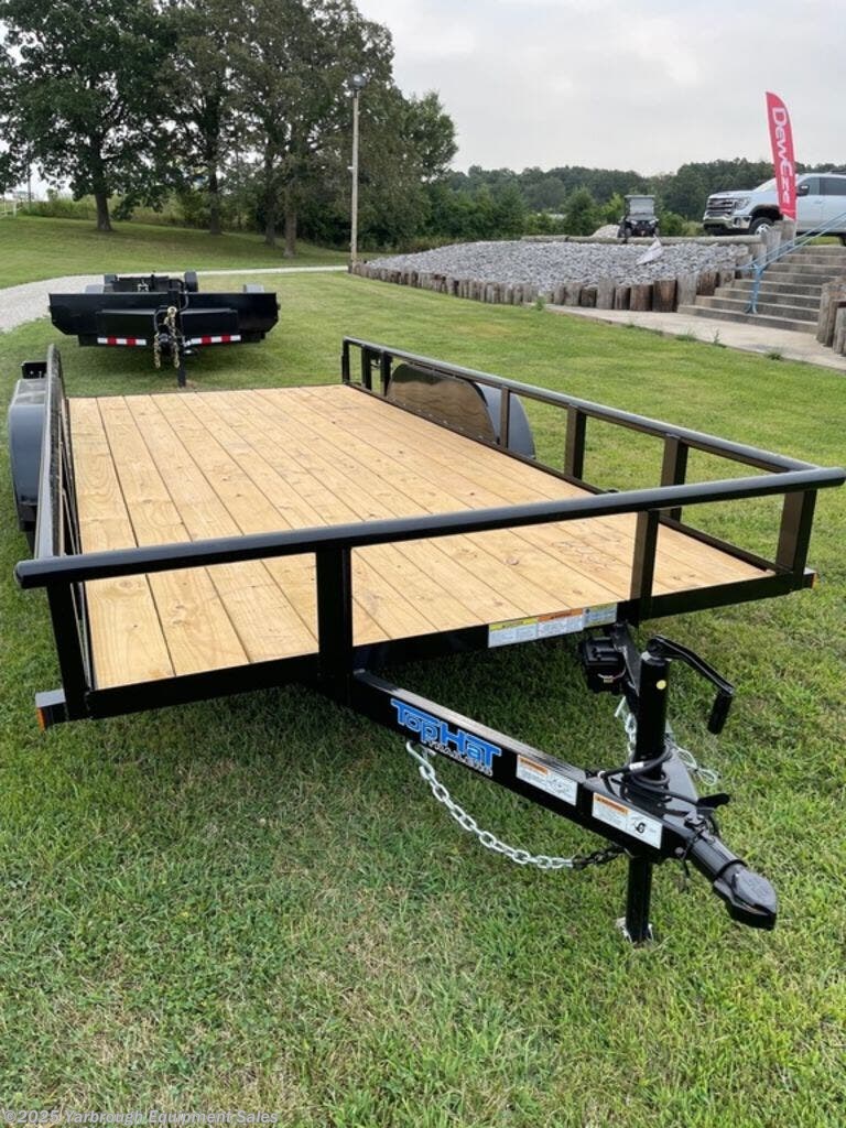 6x16 Utility Trailer for sale New Top Hat 16x83MP TrailersUSA