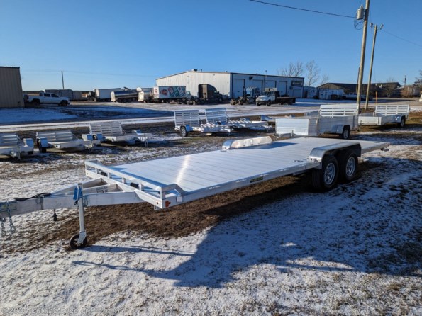 2024 Aluma 8222WB 22' widebody trailer 10k rated available in Perham, MN