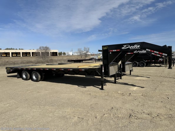 2024 Delta 28' flatbed gooseneck available in Perham, MN