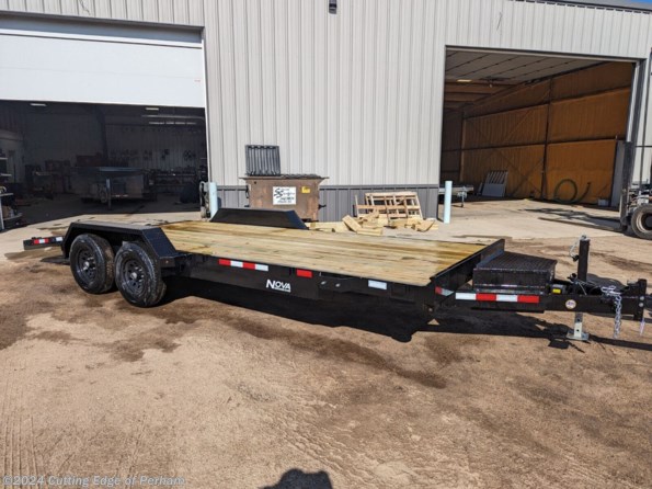 2024 Midsota Nova 82x20 equipment trailer available in Perham, MN