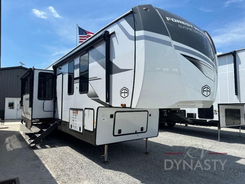 New 2026 Forest River Sandpiper 4002FB available in Bunker Hill, Indiana