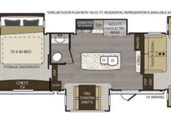 Used 2019 Keystone Alpine 3700FL available in Bunker Hill, Indiana