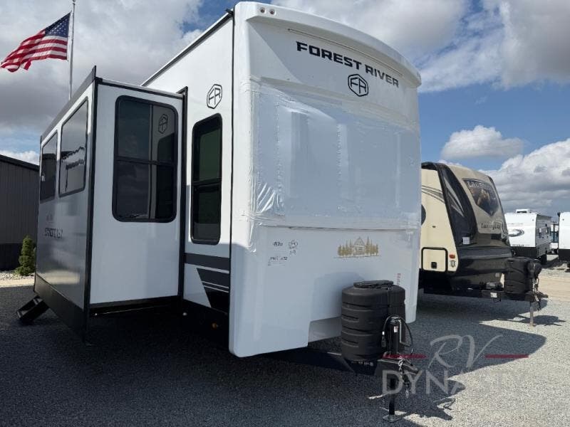 New 2026 Forest River Sandpiper Destination Trailers 389HBFL available in Bunker Hill, Indiana