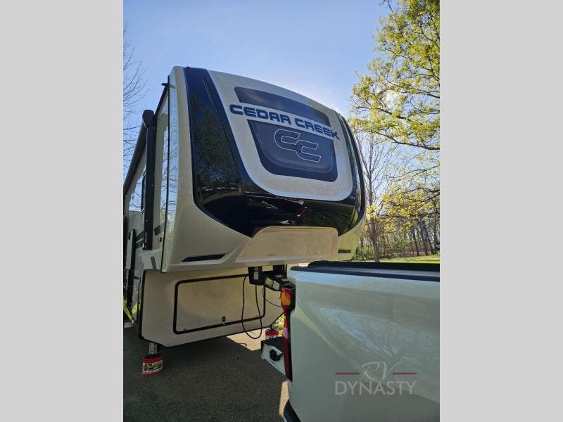 Used 2023 Forest River Cedar Creek Experience 3425RL available in Bunker Hill, Indiana
