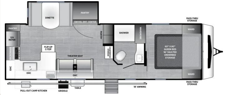 New 2027 Coachmen Freedom Express Ultra Lite 276RKS available in Bunker Hill, Indiana