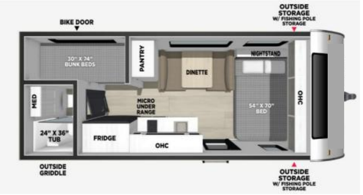New 2027 Coachmen Freedom Express Freedom One 17BH available in Bunker Hill, Indiana