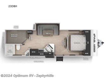 New 2022 Forest River Cherokee Grey Wolf 23DBH available in Zephyrhills, Florida