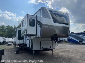 Used 2022 Forest River Sandpiper Luxury 379FLOK available in Zephyrhills, Florida