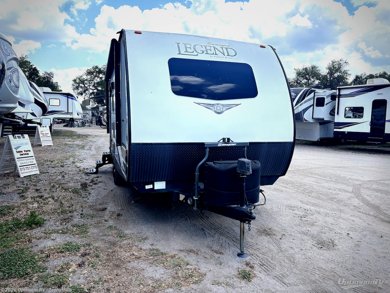Used 2020 Forest River Surveyor Legend 202RBLE available in Zephyrhills, Florida