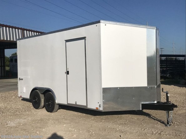 2024 Cargo Express XL | 8.5x16 |  SE Enclosed | 2-3.5k Aes | White | Ram available in Lacy Lakeview, TX