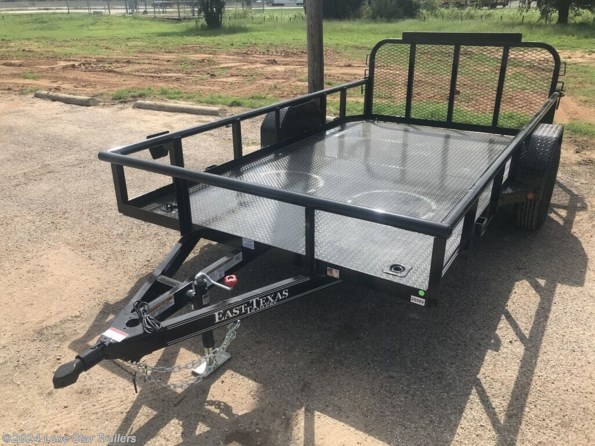 2024 East Texas Trailers | 6.5x12 | Utility Pipetop Steel Bed | 1-3.5k Axle available in Lacy Lakeview, TX