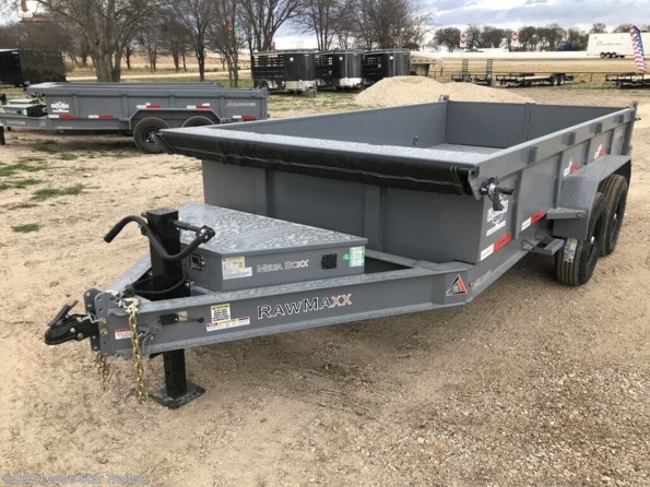 2024 Miscellaneous RawMaxx Trailers | 7x14x2 | Dump | 2-7k Axles | Gr available in Lacy Lakeview, TX