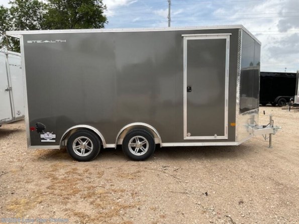 2024 Stealth | 8.5x14 | UTV Enclosed | 2-3.5k Axles | Grey | Ra available in Lacy Lakeview, TX