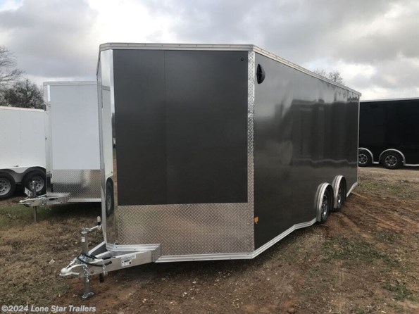 2024 Stealth | 8.5x20 | Enclosed | 2-3.5k Axles | Charcoal | Ra available in Lacy Lakeview, TX