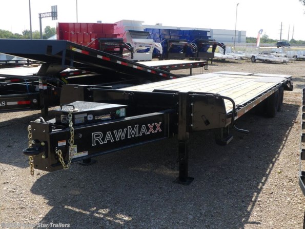 2024 RawMaxx 8.5X28 PINTLE HOOK DECKOVER TRAILER| 2-10K JACK | available in Lacy Lakeview, TX