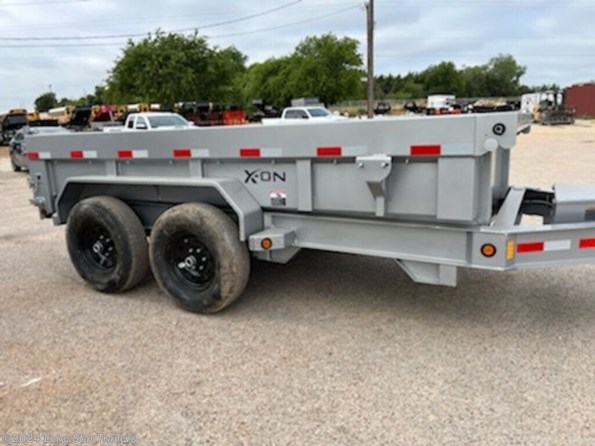 2024 Delco | 6X12X2 | D7 DUMP | 2-6K AXLES | SILVER | 3WAY GA available in Lacy Lakeview, TX