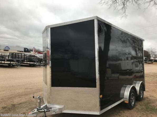 2022 Stealth | 7.5x14 | UTV Enclosed | 2-3.5k Axles | Black | R available in Lacy Lakeview, TX