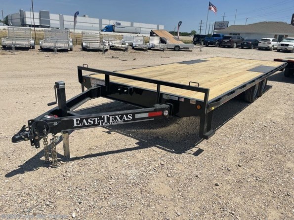 2024 East Texas Trailers | 8.5x20 | BP Deck Over | 2-6k Axles | Black | Sli available in Lacy Lakeview, TX