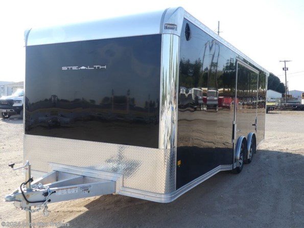 2024 Stealth | 8.5x24 | Enclosed Carhauler | 2-5.2k Axles | Bla available in Lacy Lakeview, TX