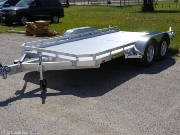 2025 Aluma | 7816R Utility | 2-3.5k Axles | Slide in Ramps available in Lacy Lakeview, TX