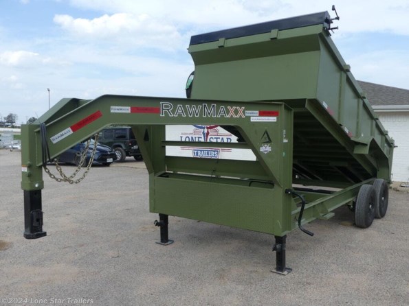 2024 Miscellaneous RawMaxx Trailers | 7x16x3 | LPX GN Dump | 2-7k Axl available in Lacy Lakeview, TX