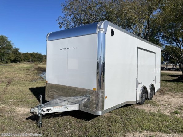 2024 Stealth | 8.5x20 | Car Hauler Enclosed | 2-52k Axles | Whi available in Lacy Lakeview, TX