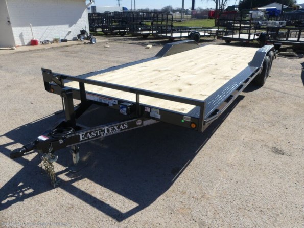 2024 East Texas Trailers | 8.5x24 | BP Carhauler | 2-6k axles | Black | Sli available in Lacy Lakeview, TX