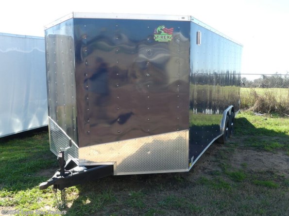 2023 T-Rex Trailers | 8.5x20 | Enclosed | 2-52k axles | Blue | Ramp available in Lacy Lakeview, TX