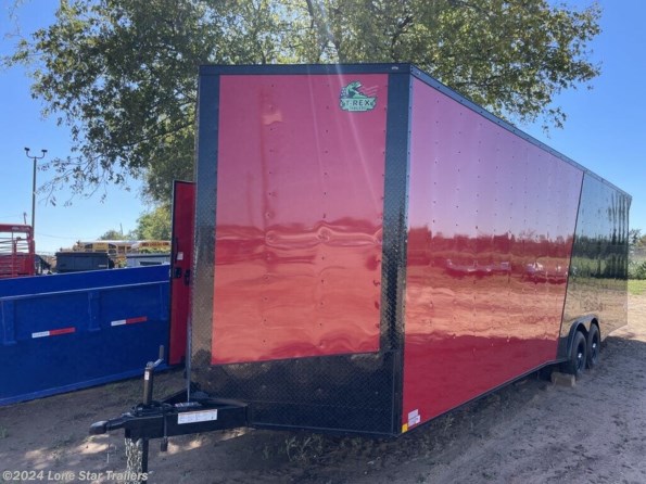2024 T-Rex Trailers | 8.5x28 | Enclosed Cargo | 2-52k Axles | Black /R available in Lacy Lakeview, TX
