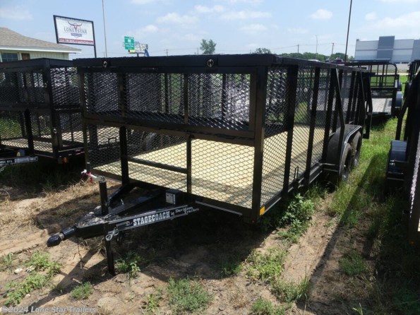 2024 Davidson Trailers | 7x16x4 | Landscape + | 2-35k axles | Black | Tai available in Lacy Lakeview, TX