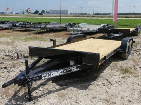 2024 Davidson Trailers | 7x18 | Carhauler | 2-35k axles | Black | Slide N available in Lacy Lakeview, TX