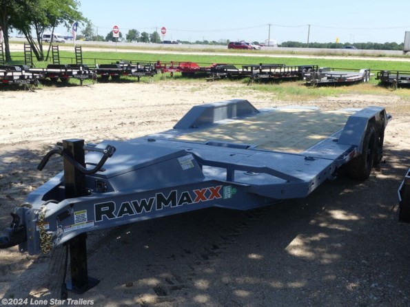 2024 RawMaxx | 8.5x20 | GTX Tilt | 2-7k axles | Grey available in Lacy Lakeview, TX