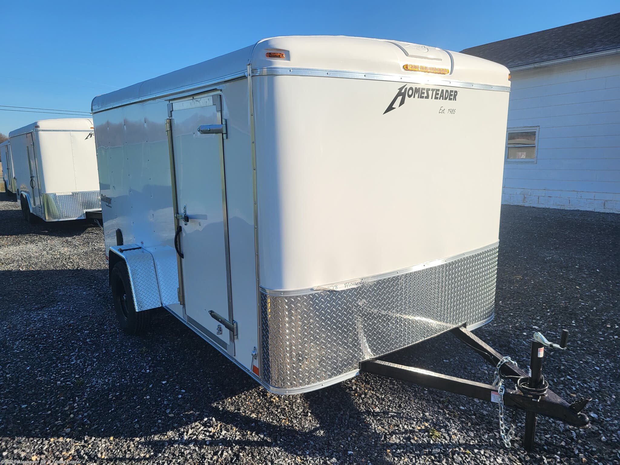 New 2026 Homesteader Challenger 7x12 w/ Ramp Door Package, +6" Height available in Clayton, Delaware