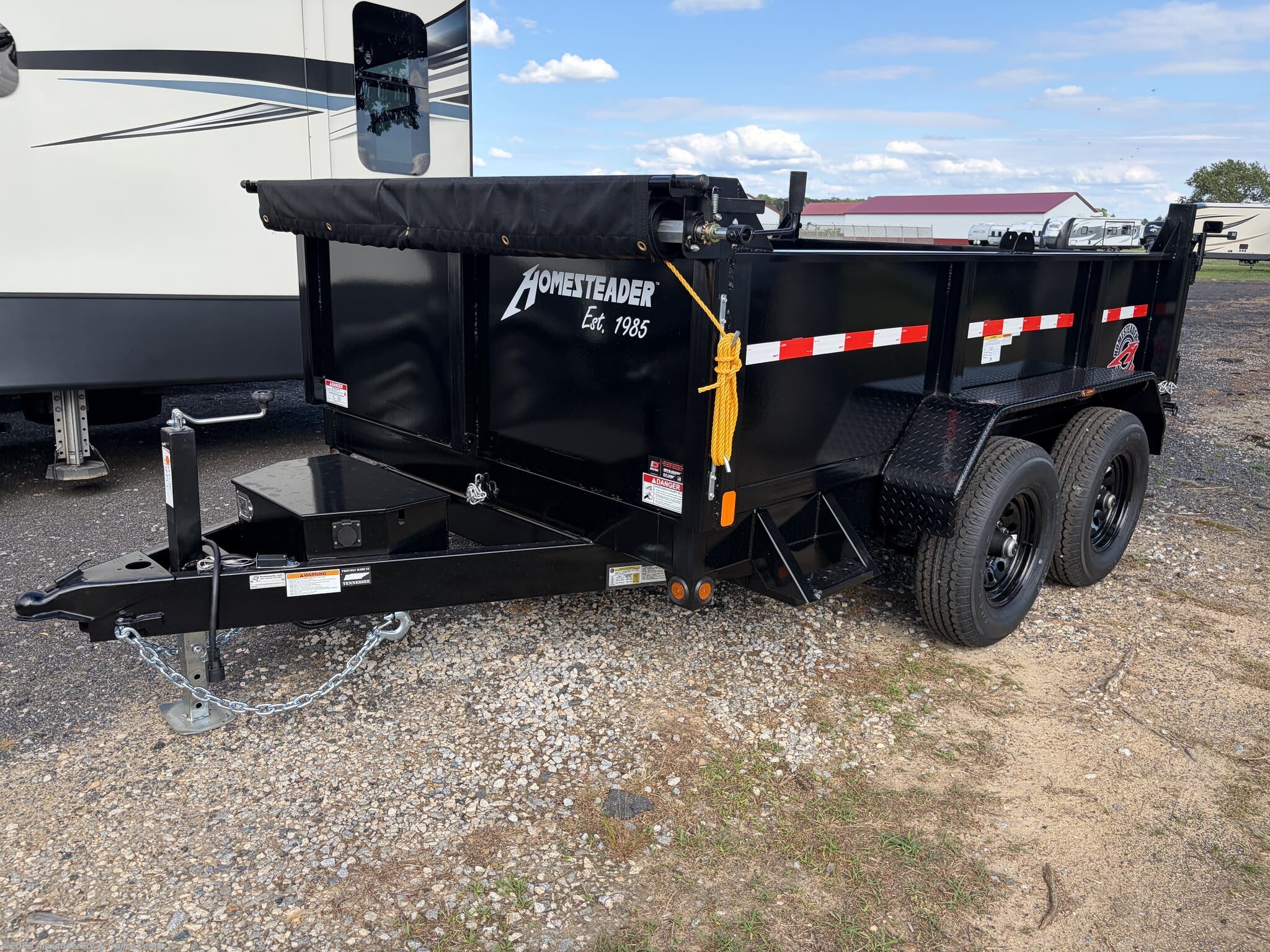 New 2027 Homesteader Dump Trailers 7x10 MX 10k available in Clayton, Delaware