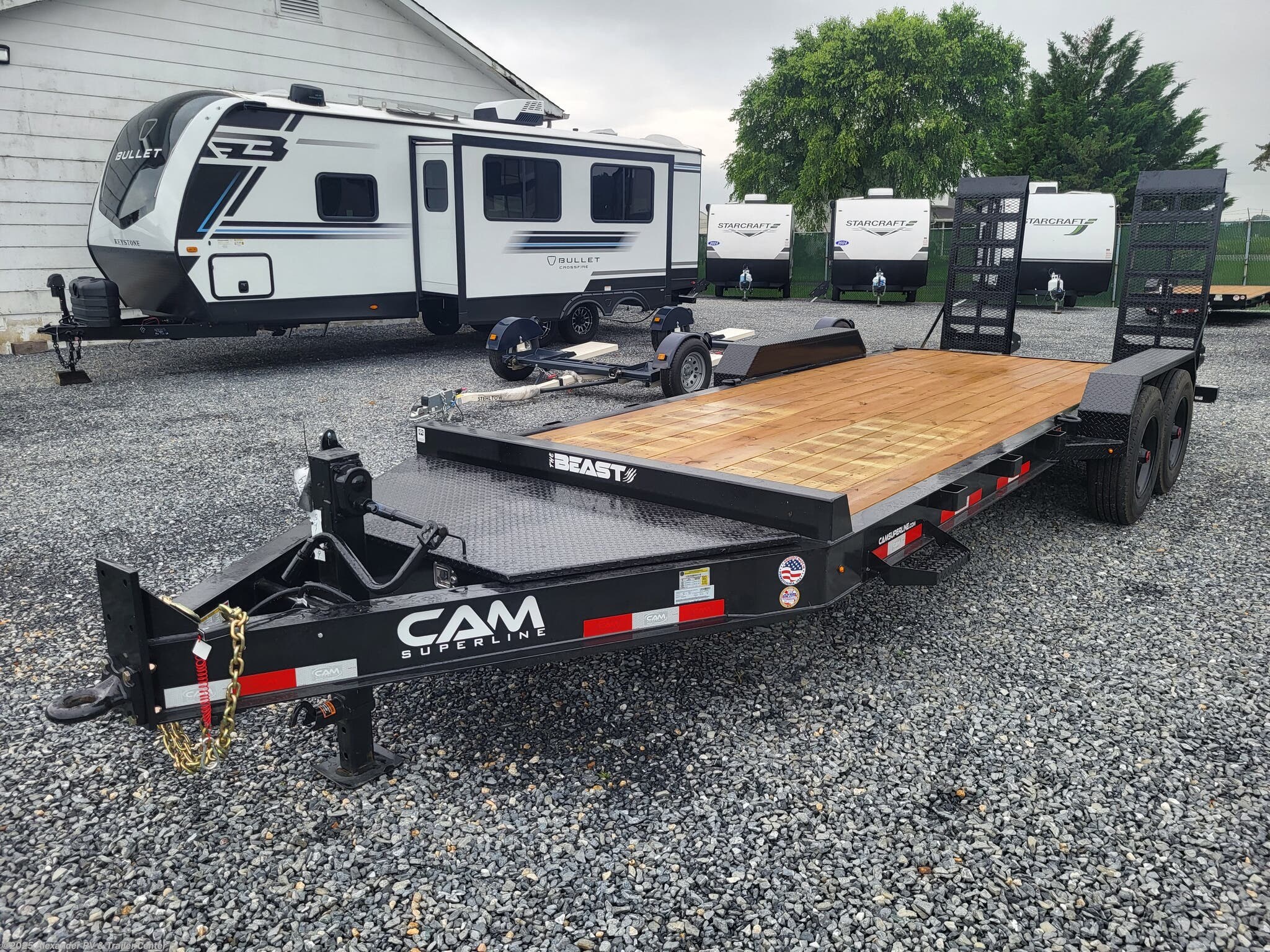 New 2025 CAM Superline  82X20 (17+3) BEAST EQUIPMENT HAULER 22K available in Clayton, Delaware