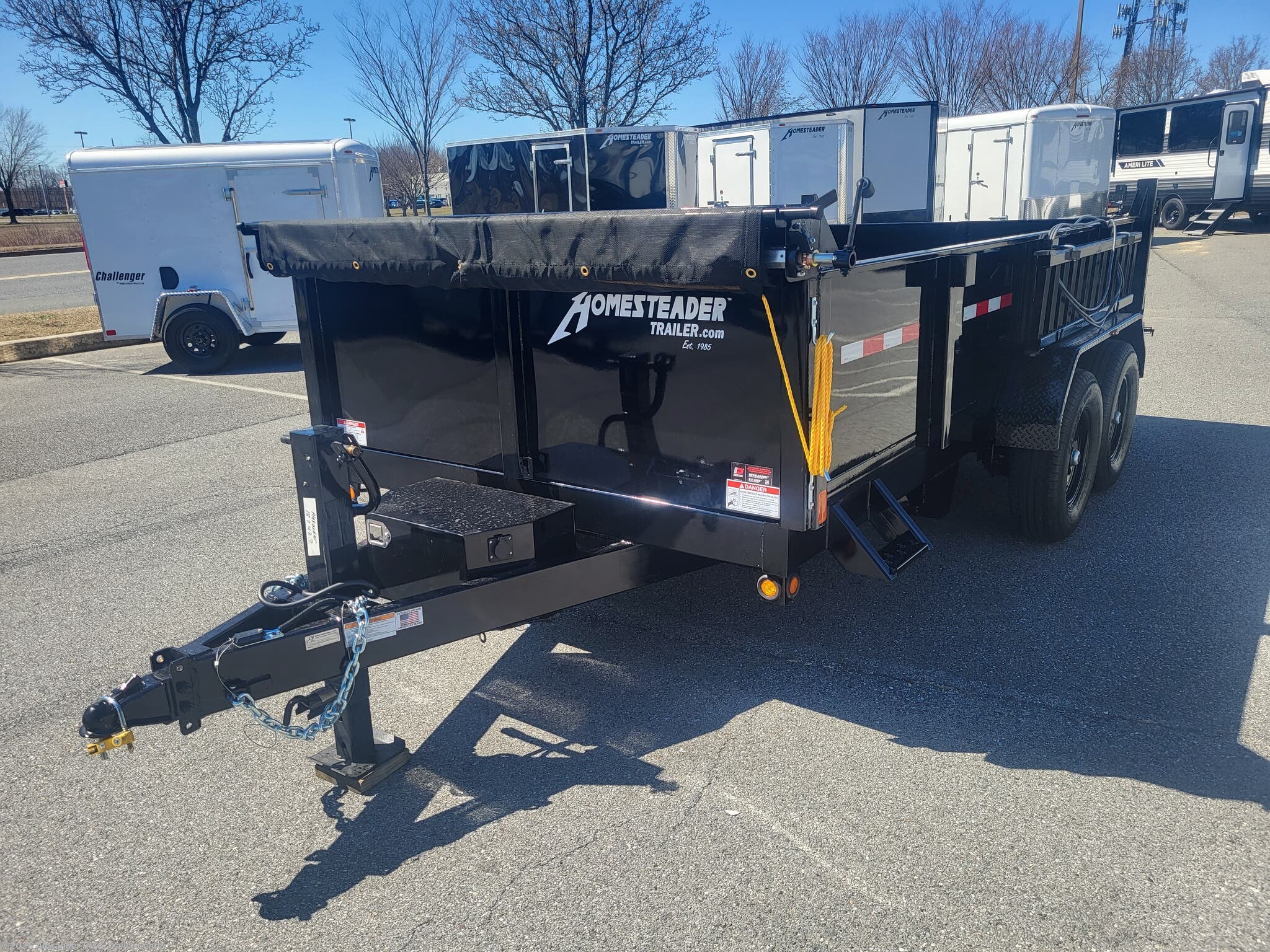 New 2025 Homesteader Dump Trailers 7X14 HX 14K available in Clayton, Delaware