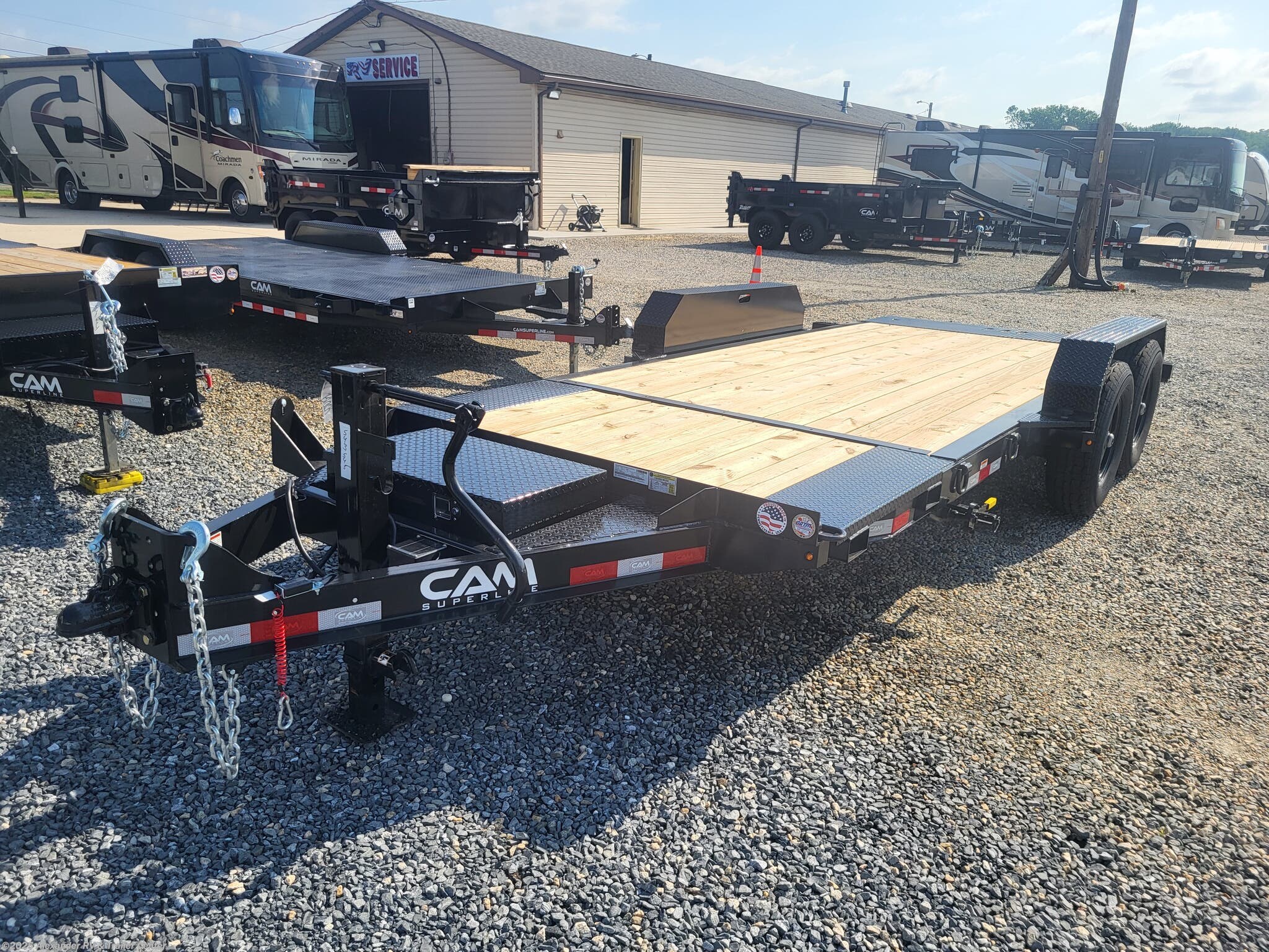 New 2025 CAM Superline  6'11X19 (15+4) EXTRA WIDE SPLIT DECK TILT available in Clayton, Delaware